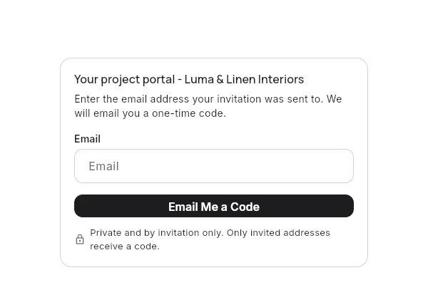 Step 1: email